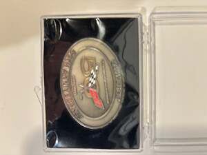 Chevrolet Corvette 50th Anniversary Commemorative Coin in Display Case
